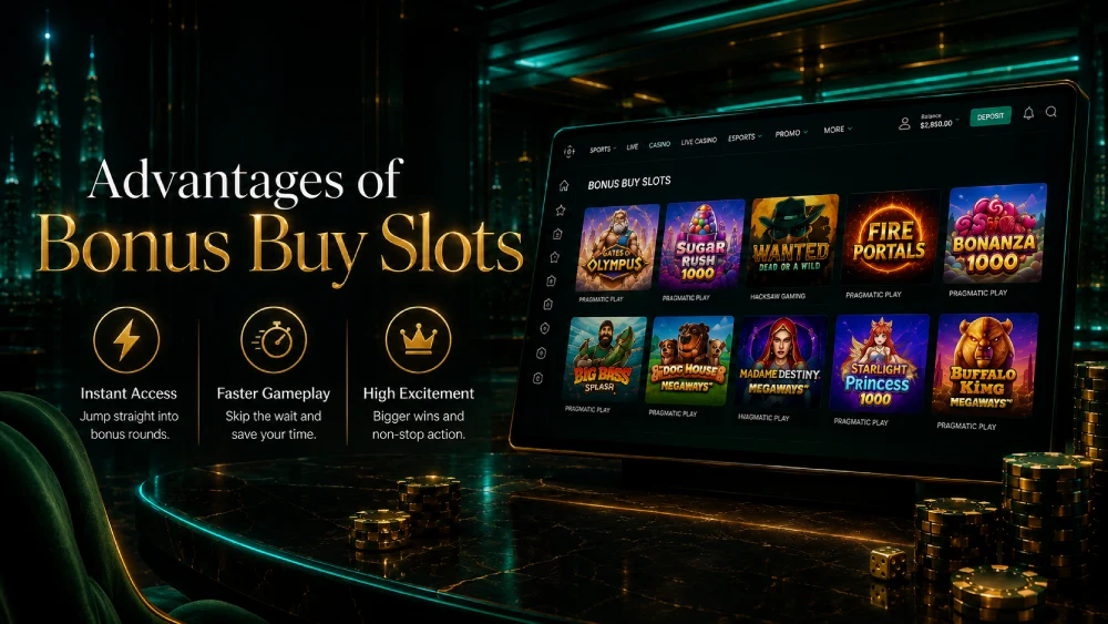 Advantages of Bonus Buy Slots