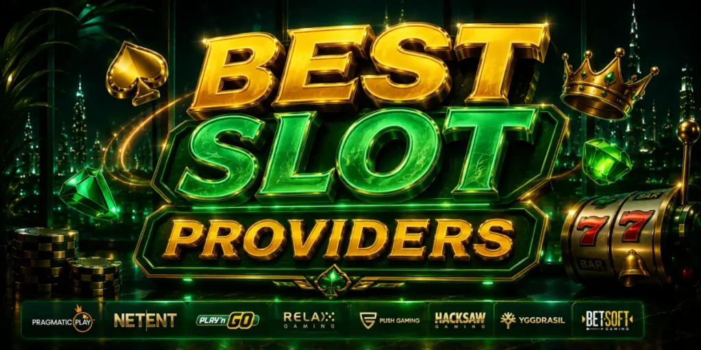 Best slots providers banner