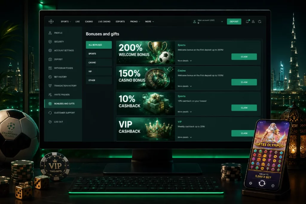 Casino bonuses
