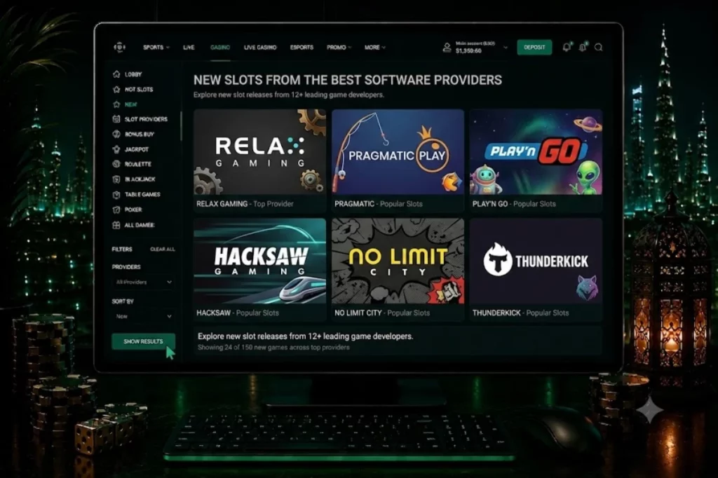 New slots from best providers