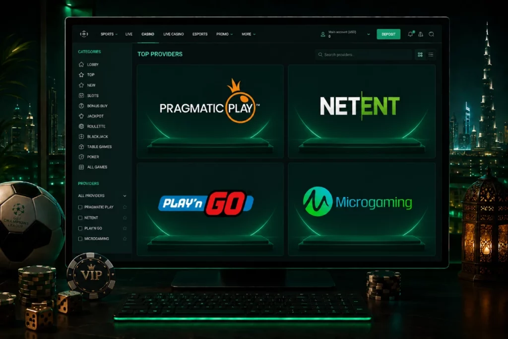 Top casino providers