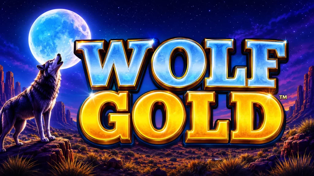 Wolf Gold Banner