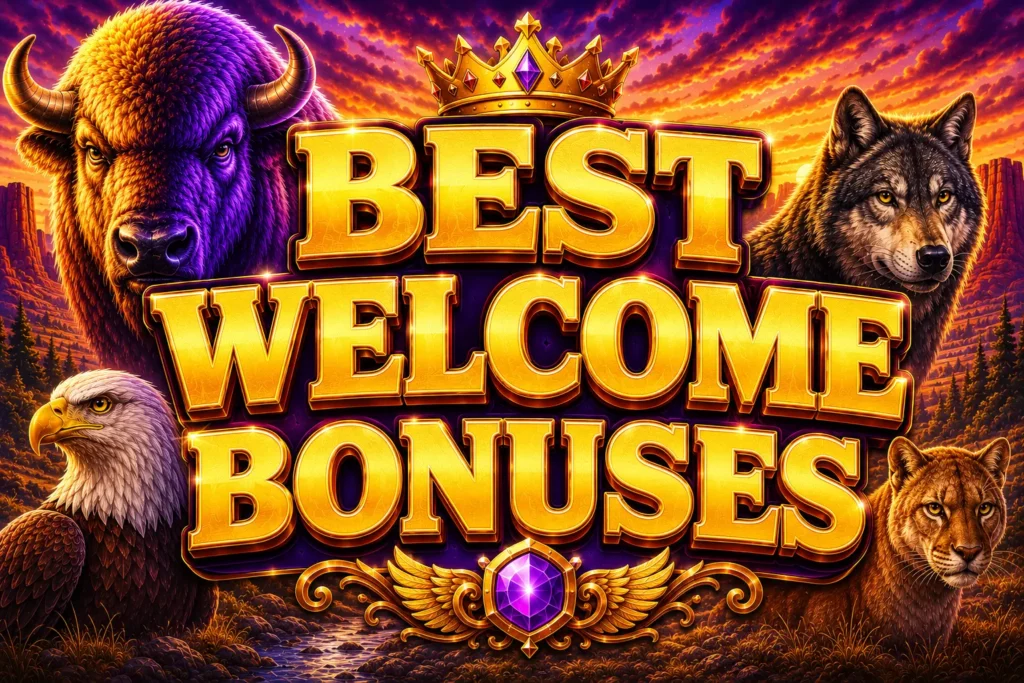 Buffalo King Megaways Best Welcome Bonuses
