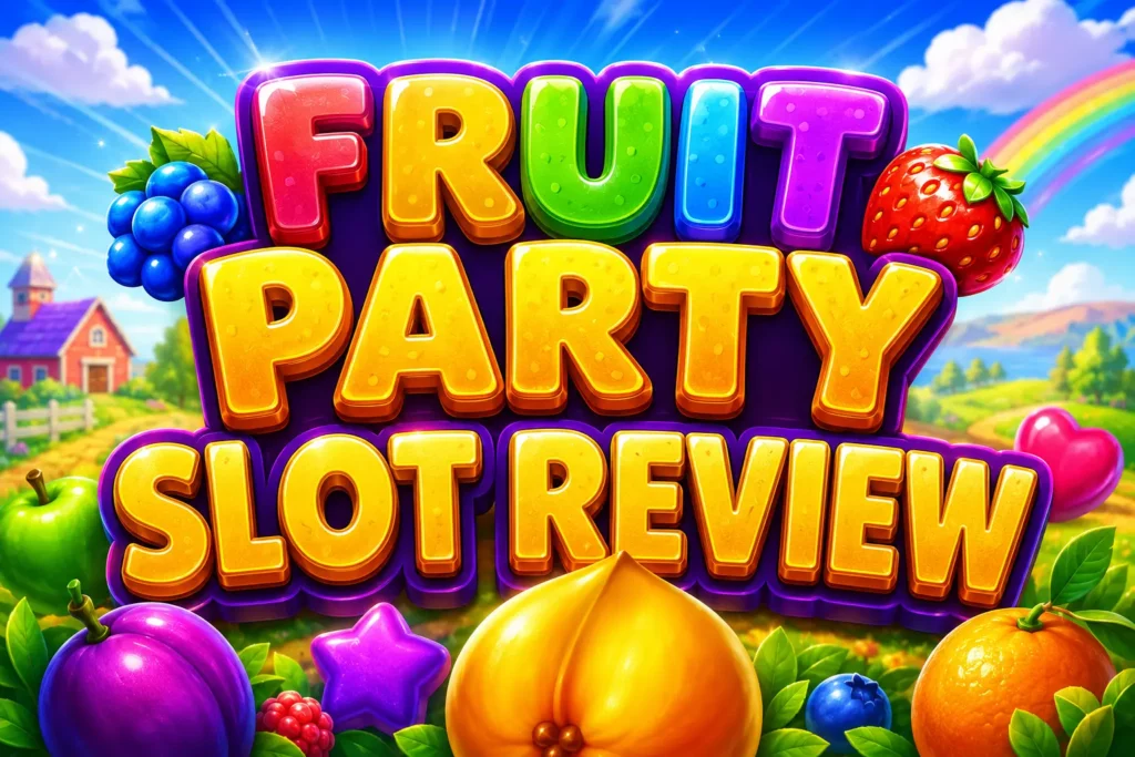 Fruit Party Banner