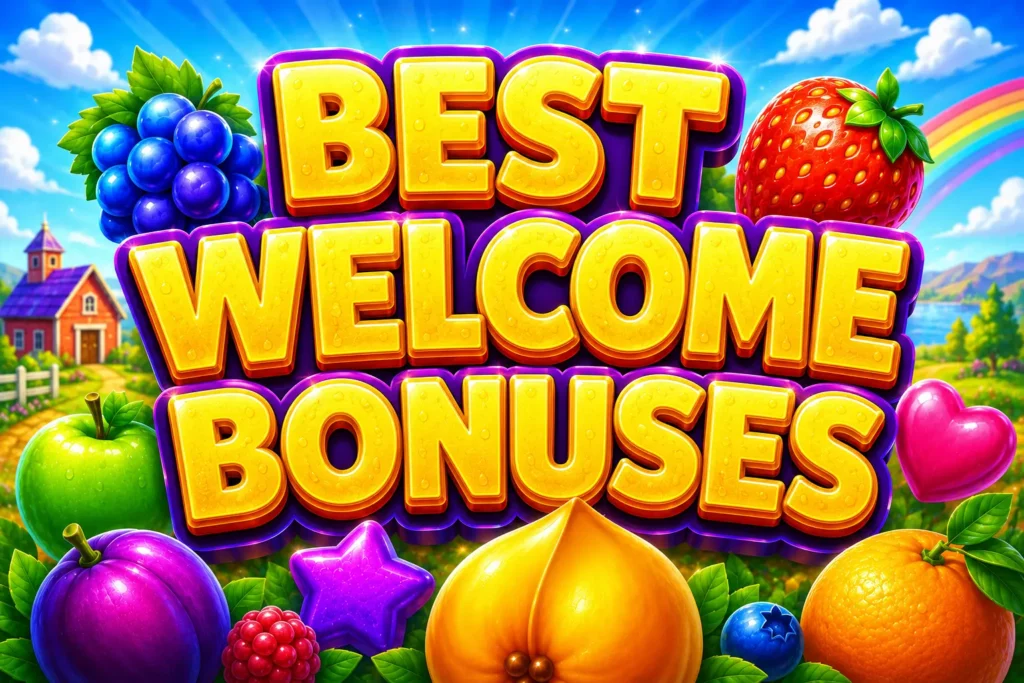 Fruit Party Banner Best Welcome Bonuses