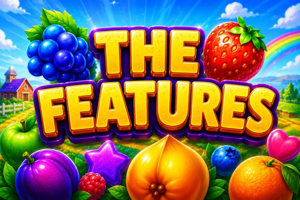 Fruit Party Banner The Features