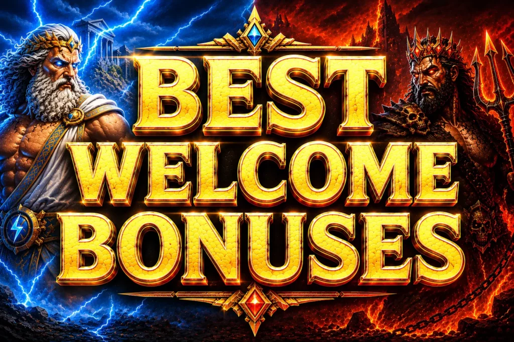 Zeus vs Hades Gods of War Best Welcome Bonuses