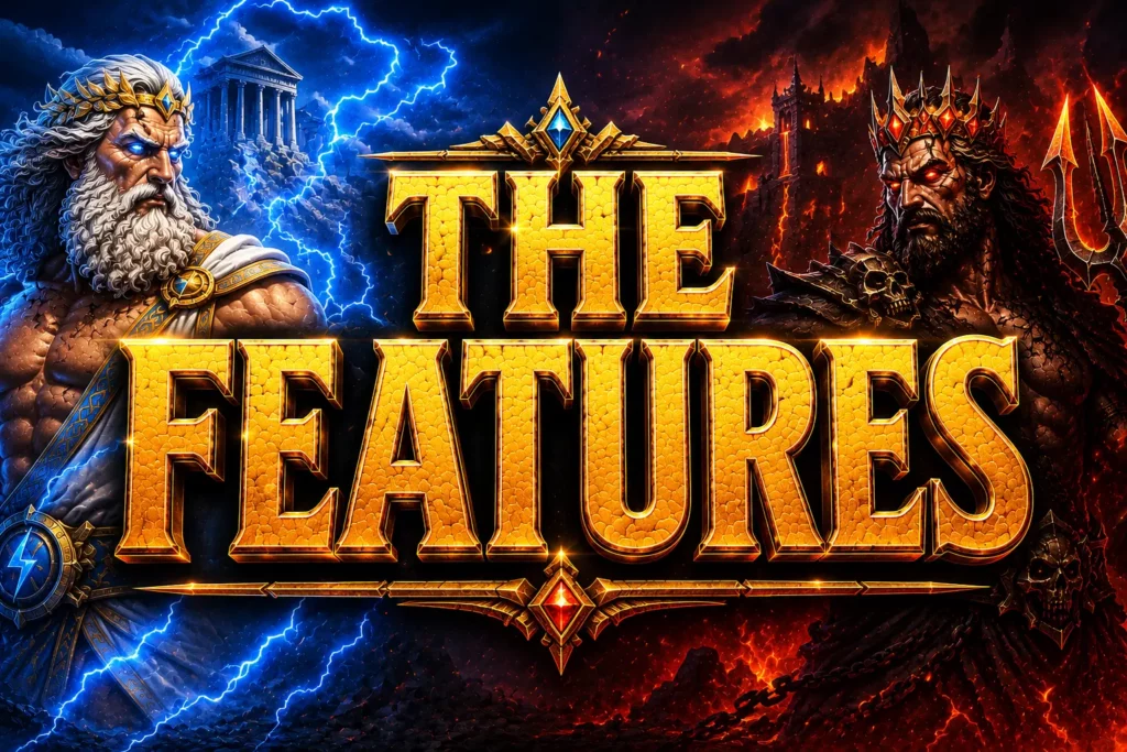 Zeus vs Hades Gods of War The Features