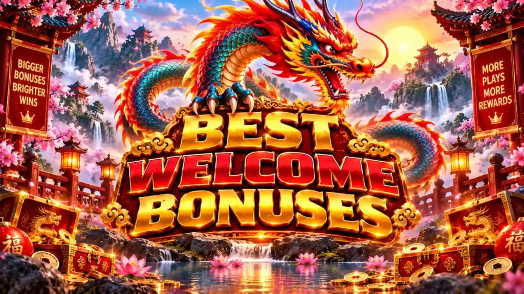 Floating Dragon Hold & Spin Best Welcome Bonuses