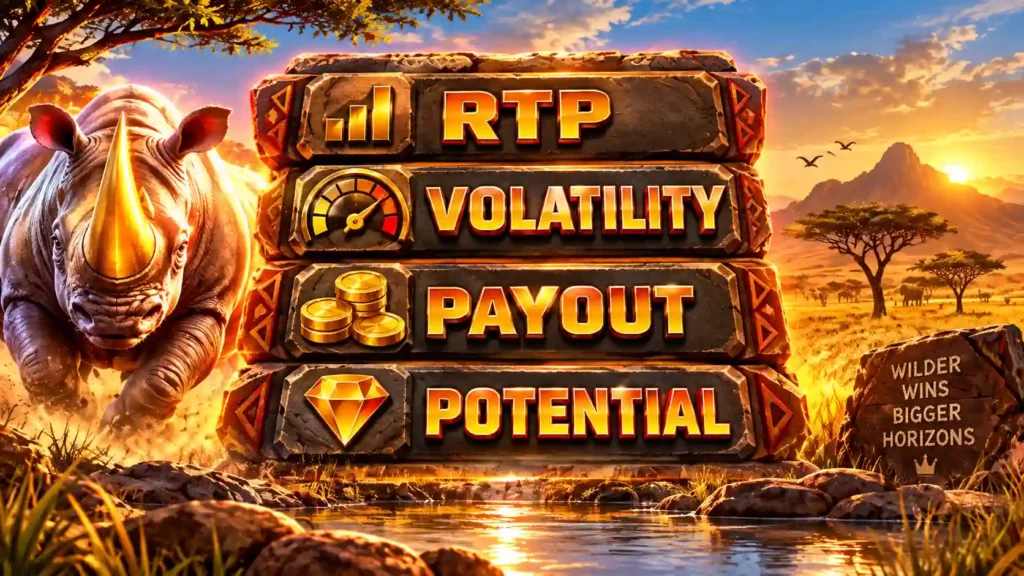 Great Rhino Megaways rtp,volatility,payout,potential