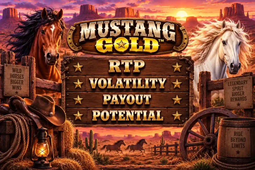 mustang gold rtp,volatility,payout,potential.