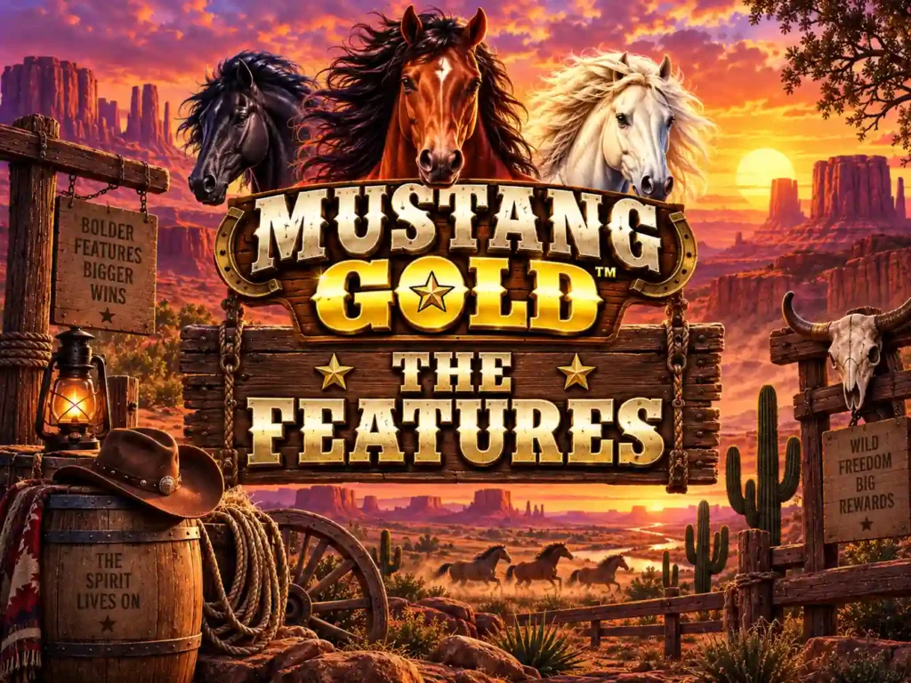 mustang gold the features