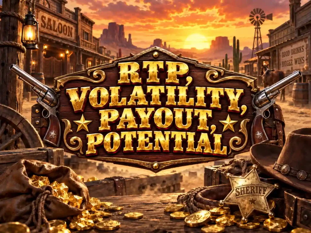 wild west gold rtp,volatility,payout,potential