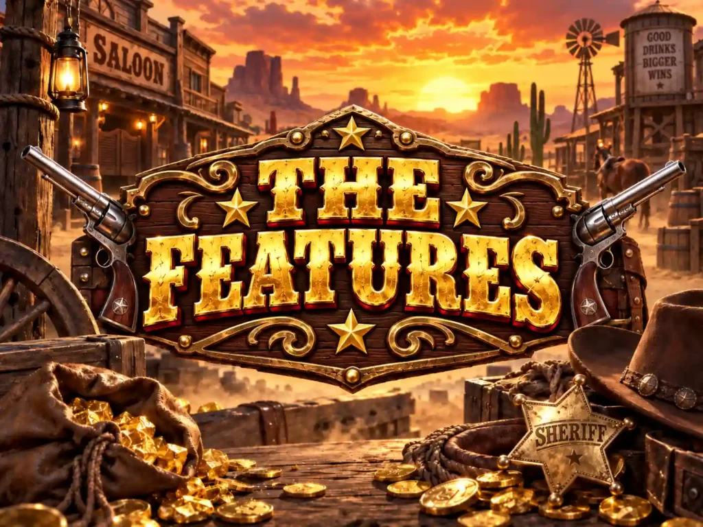 wild west gold the features